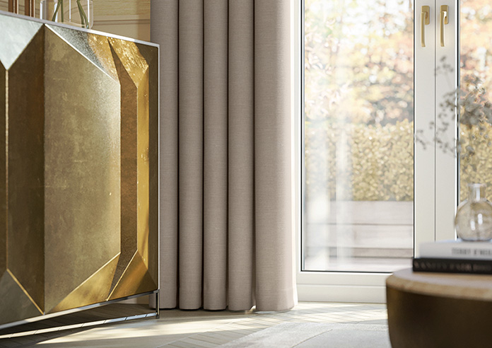 Faye, Dusky Brown - Made to Measure Curtains - Image 5